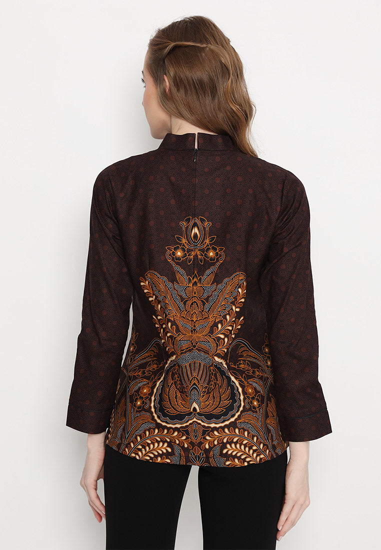 Hadinata Batik Wanita Blouse Farah Fajri