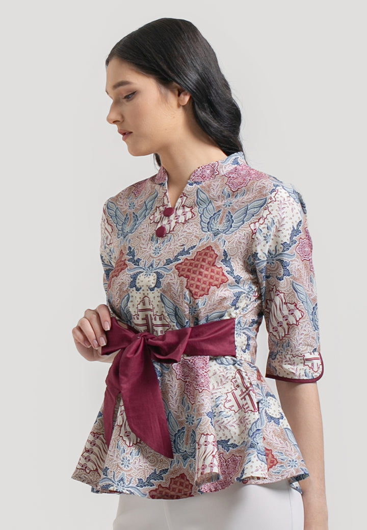 Hadinata Batik Wanita Blouse Nayla Gilby