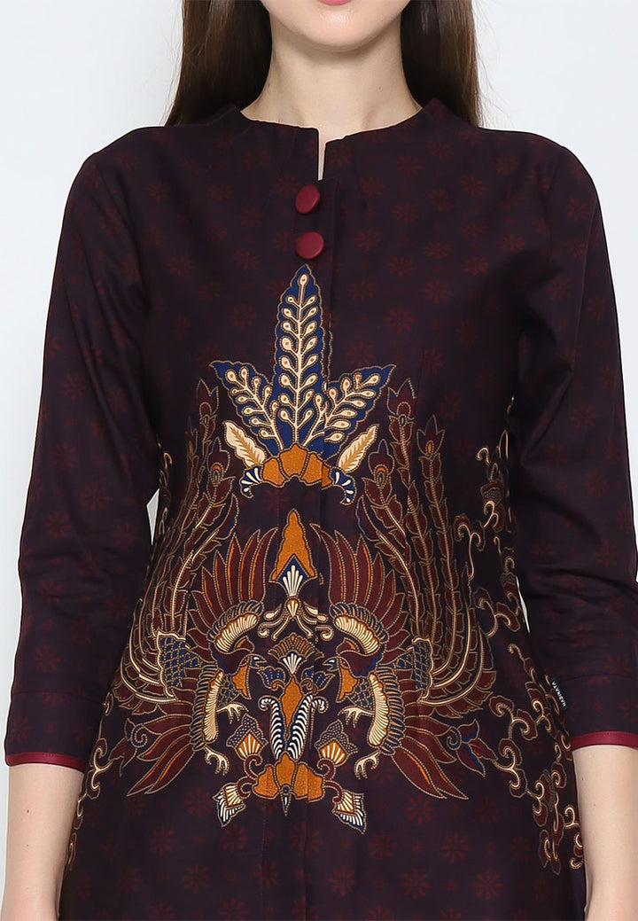 Hadinata Batik Wanita Superfine Blouse Venus Varen