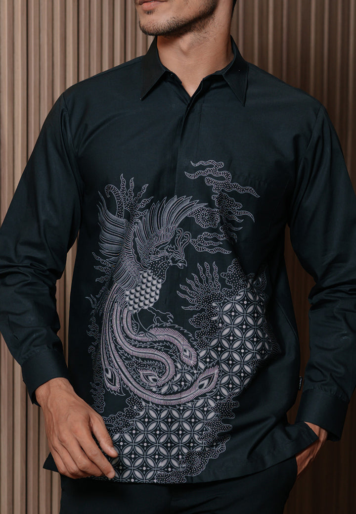 Hadinata Batik Kemeja Panjang Furing Superfine Zidan Zanaya