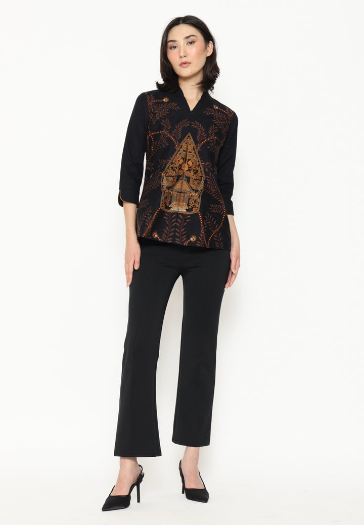 Hadinata Batik Wanita Superfine Blouse Humaira Hirawan