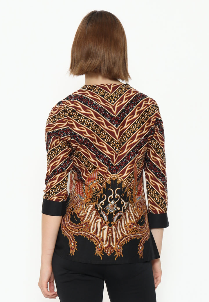 Hadinata Batik Wanita Blouse Agni Argani