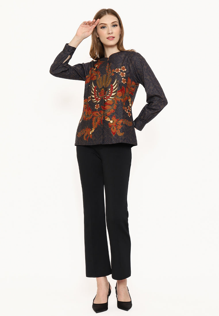Hadinata Batik Wanita Blouse Ivana Iqbal