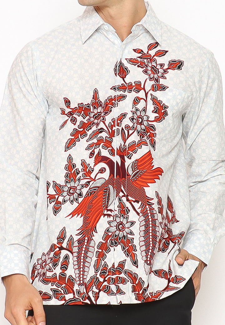 Hadinata Batik Pria Kemeja Panjang Furing Vincent