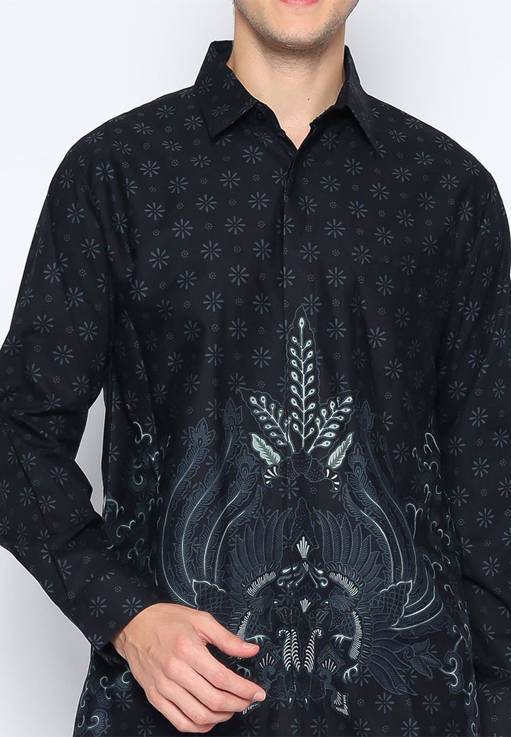 Hadinata Batik Kemeja Panjang Furing Superfine Kaivan Kirani