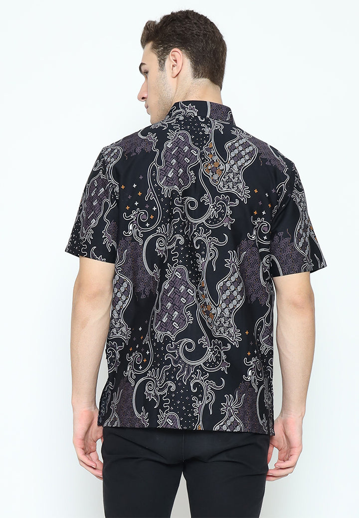 Hadinata Batik Kemeja Pendek Superfine Dipta Dianira