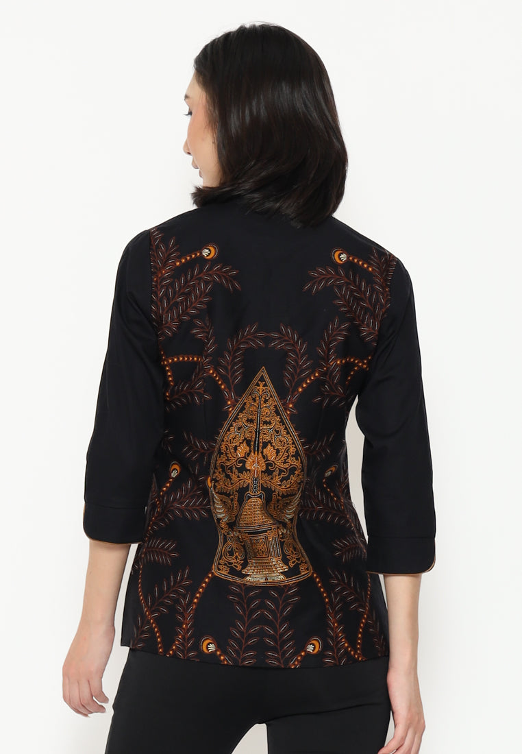Hadinata Batik Wanita Superfine Blouse Humaira Hirawan