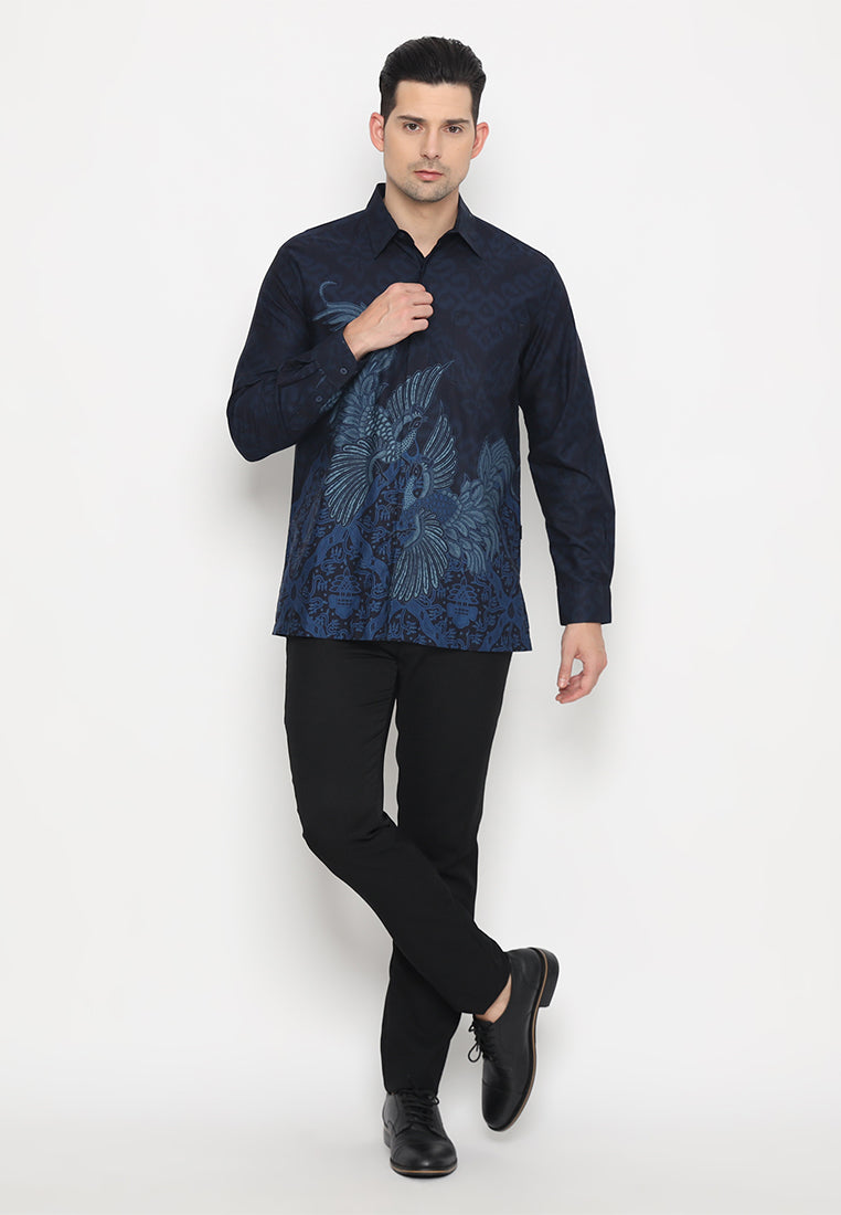 Hadinata Batik Kemeja Panjang Furing Superfine Sidharta Salma