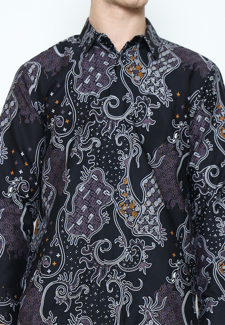 Hadinata Batik Kemeja Panjang Furing Superfine Dipta Dianira