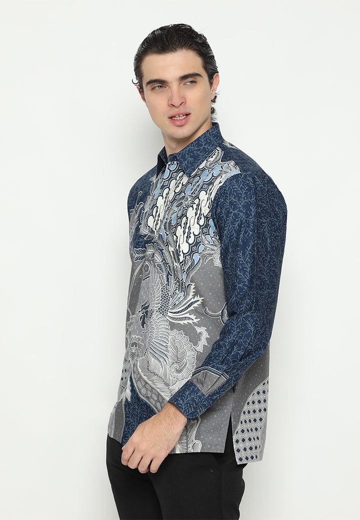 Hadinata Batik Kemeja Panjang Furing Superfine Jaya Jiva