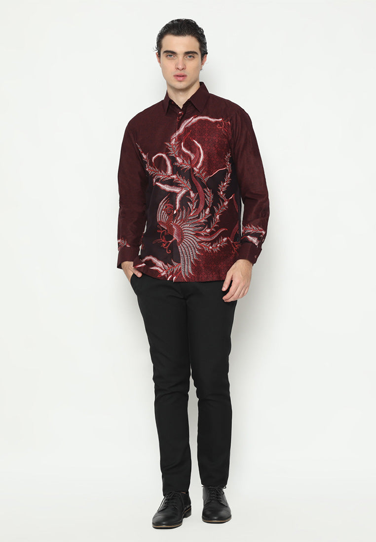 Hadinata Batik Premium Kemeja Panjang Furing Genta Gyana