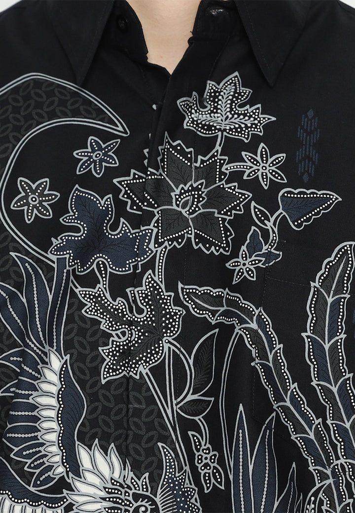 Hadinata Batik Premium Pria Kemeja Pendek Prakash Pritha