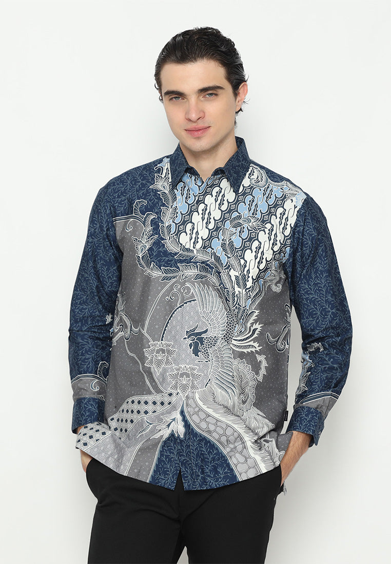 Hadinata Batik Kemeja Panjang Furing Superfine Jaya Jiva