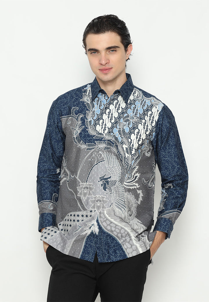 Hadinata Batik Kemeja Panjang Furing Superfine Jaya Jiva