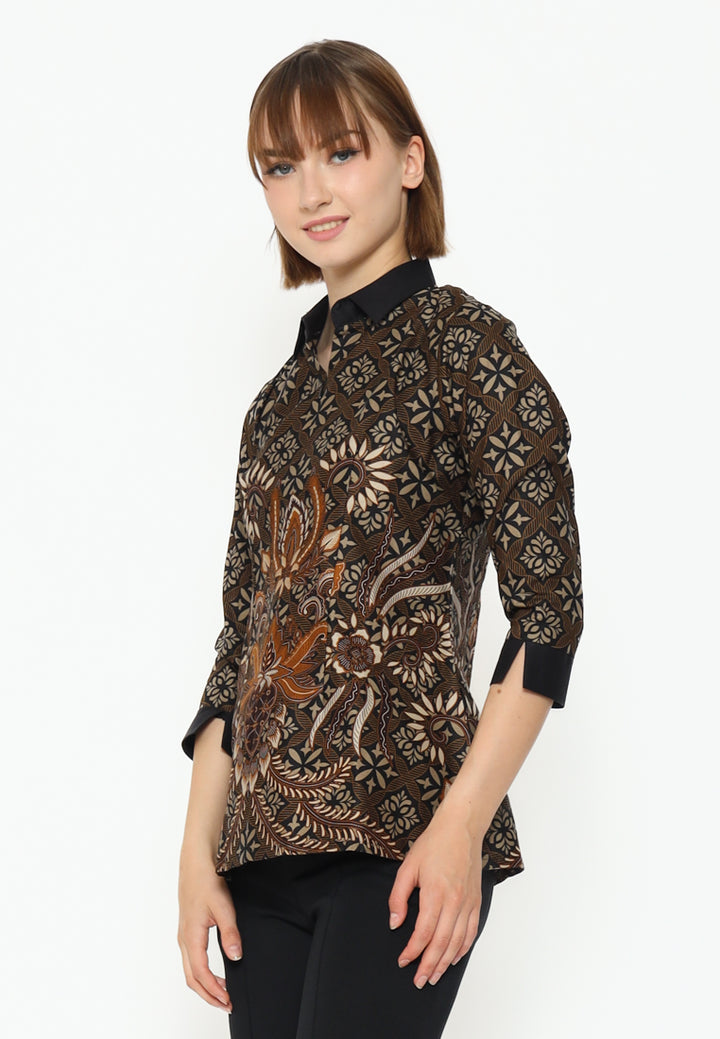 Hadinata Batik Wanita Blouse Nandini Nathan