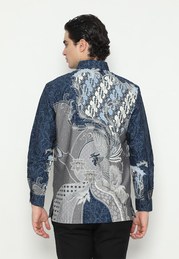 Hadinata Batik Kemeja Panjang Furing Superfine Jaya Jiva