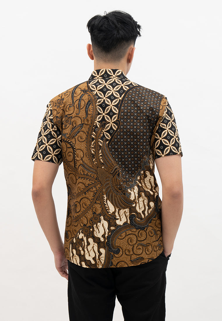 Hadinata Batik Pria Kemeja Pendek Manggala Manggala