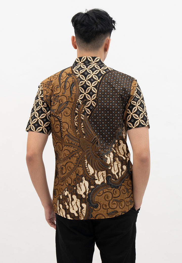 Hadinata Batik Pria Kemeja Pendek Manggala Manggala