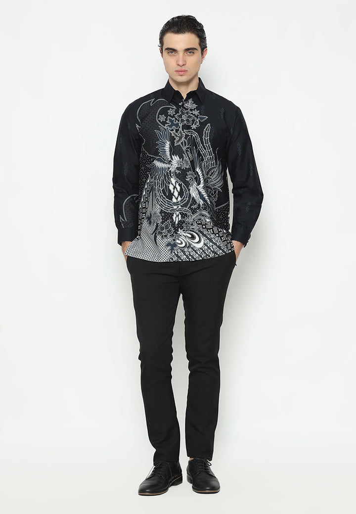 Hadinata Batik Premium Kemeja Panjang Furing Superfine Prakash P