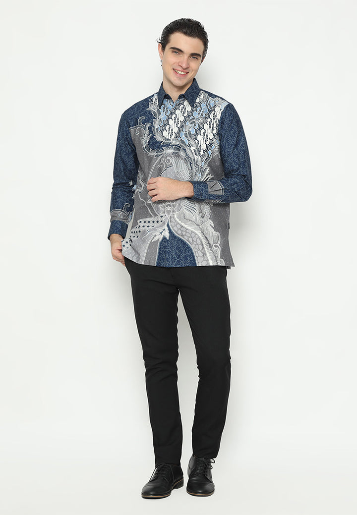 Hadinata Batik Kemeja Panjang Furing Superfine Jaya Jiva