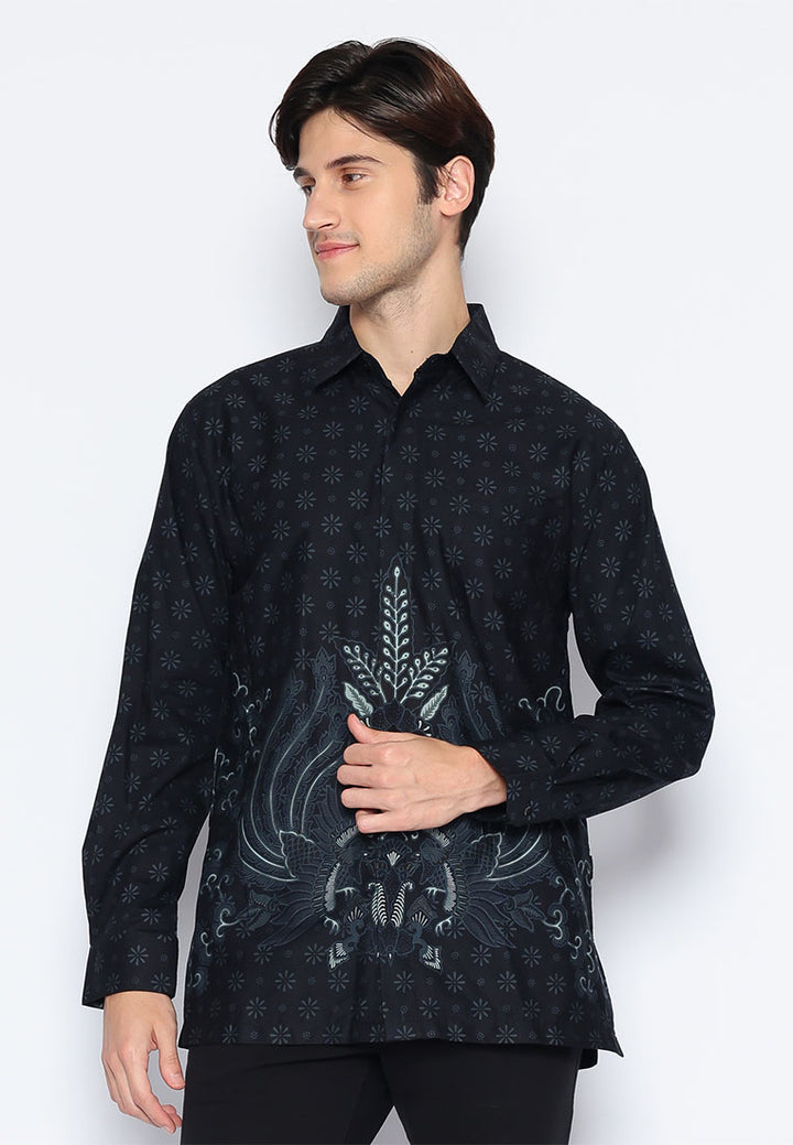 Hadinata Batik Kemeja Panjang Furing Superfine Kaivan Kirani