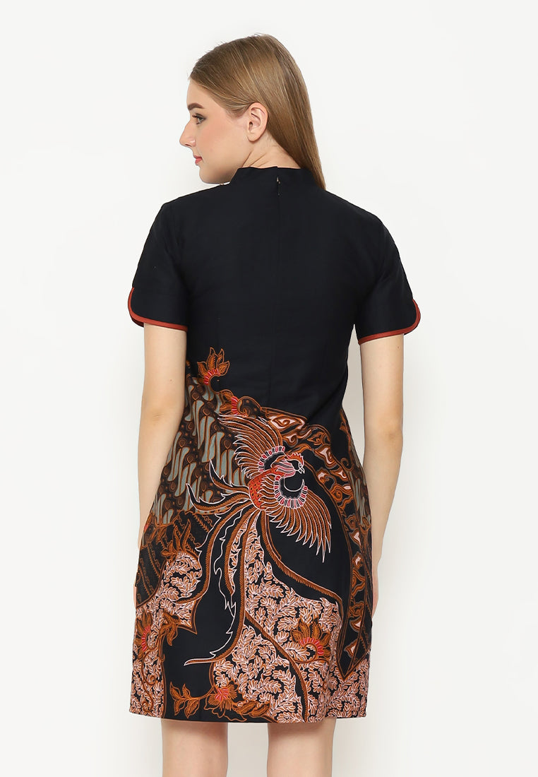 Hadinata Batik Wanita Superfine Dress Furing Rania Raditya